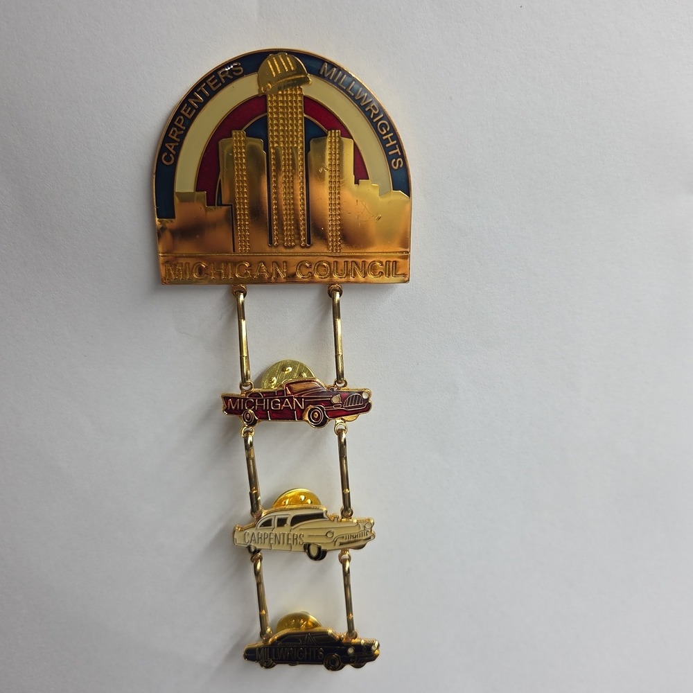 Michigan Council Of Carpenters And Millwrights Pin